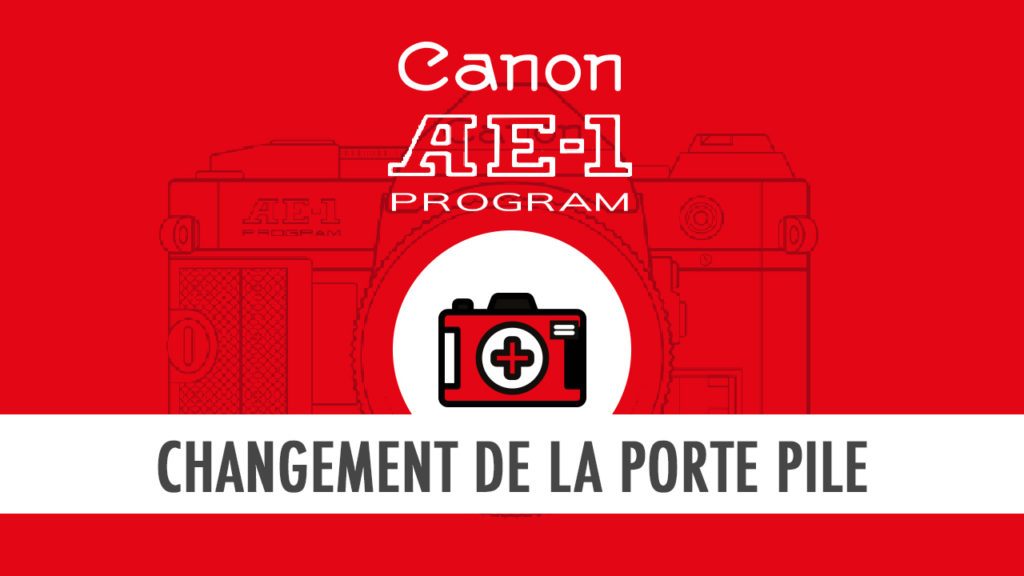 Replacing the door on a Canon AE-1 Program