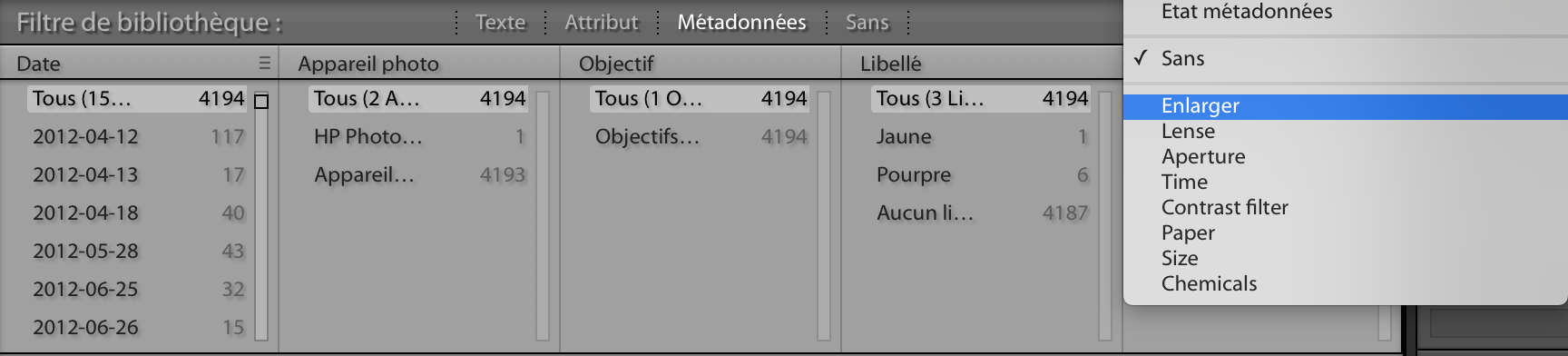 Hostophoto - Darkroom Notebook Lightroom plugin