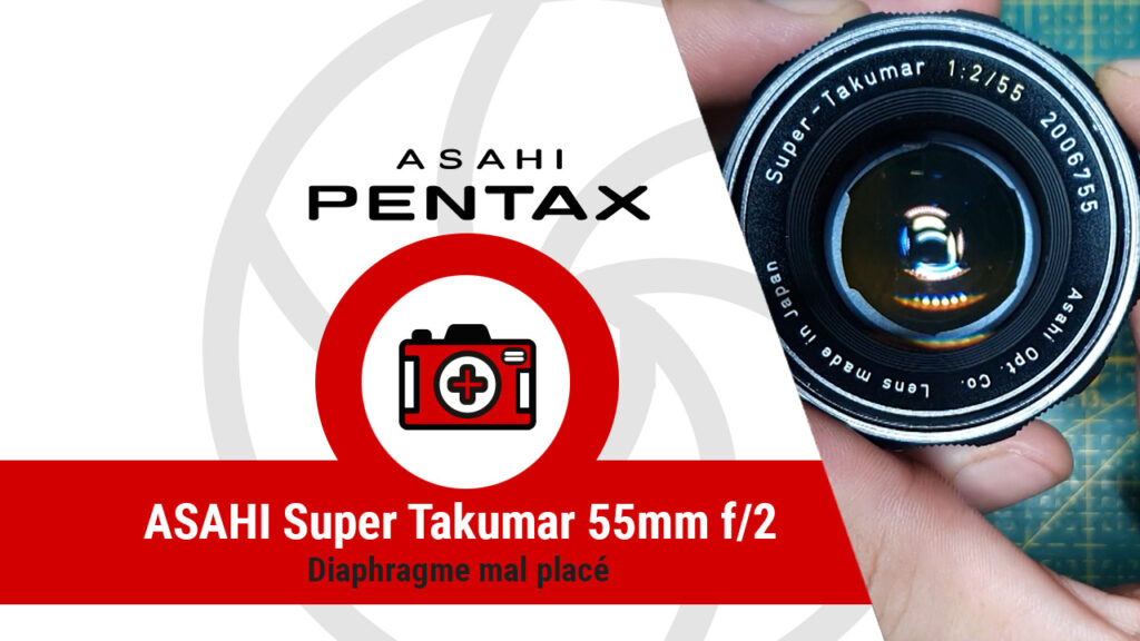 HostoPhoto - Super Takumar 55mm F/2 - Réglage du diaphragme