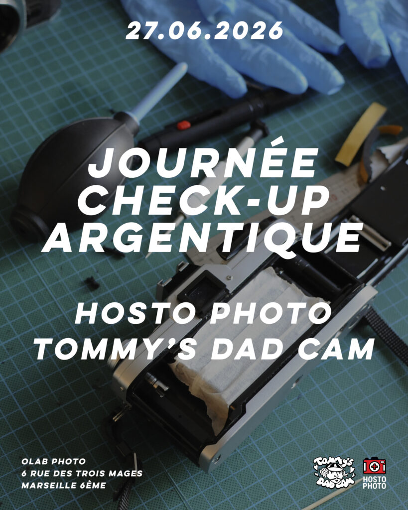 Film-camera testing event with Tommy’s Dad Cam, Hosto Photo and OLAB in Marseille